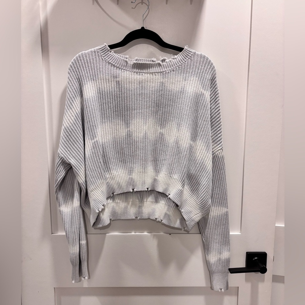 Pistola Light Gray Knit Sweater